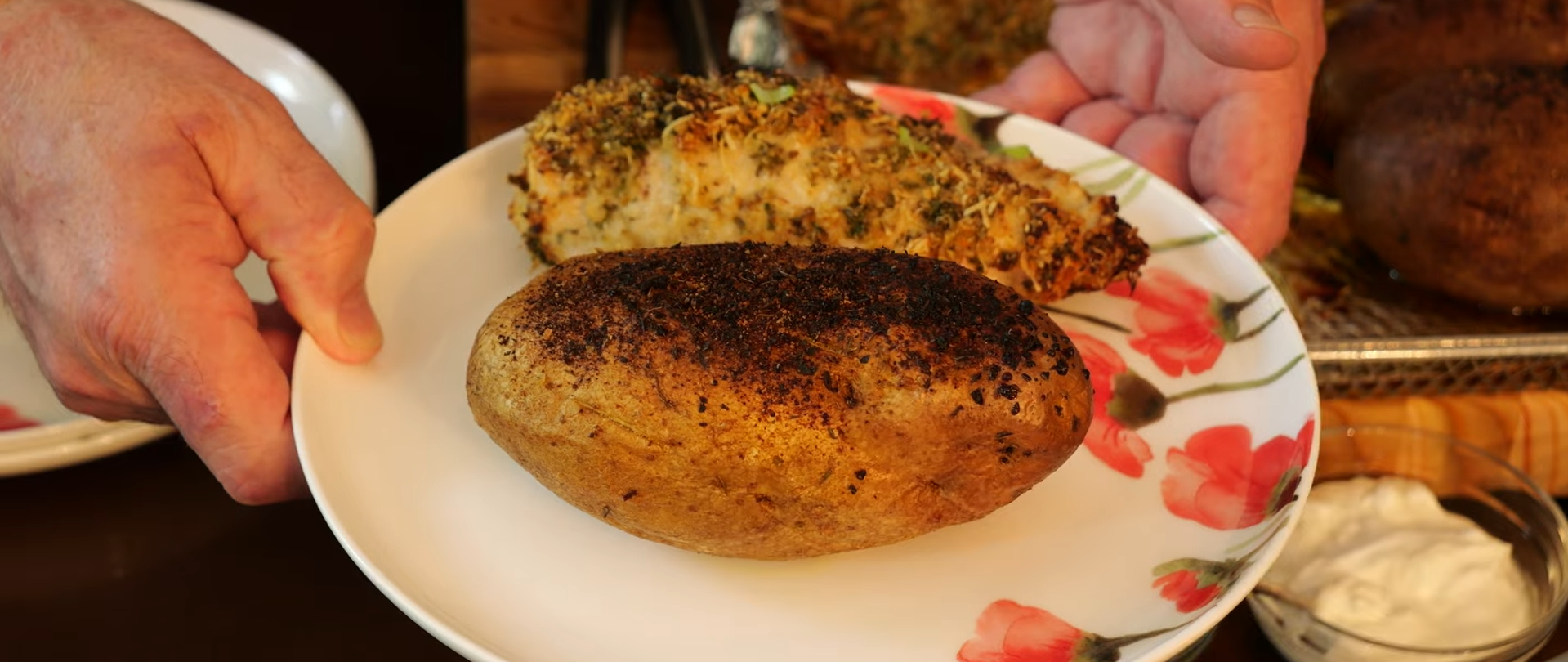 Easy Delicious Air-Fried Chicken & Potatoes